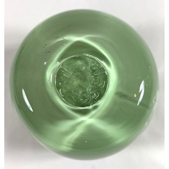 Glass.ful Votive Candle Holder Lime Green Handblown Cased Glass Canadian - Picture 6 of 9